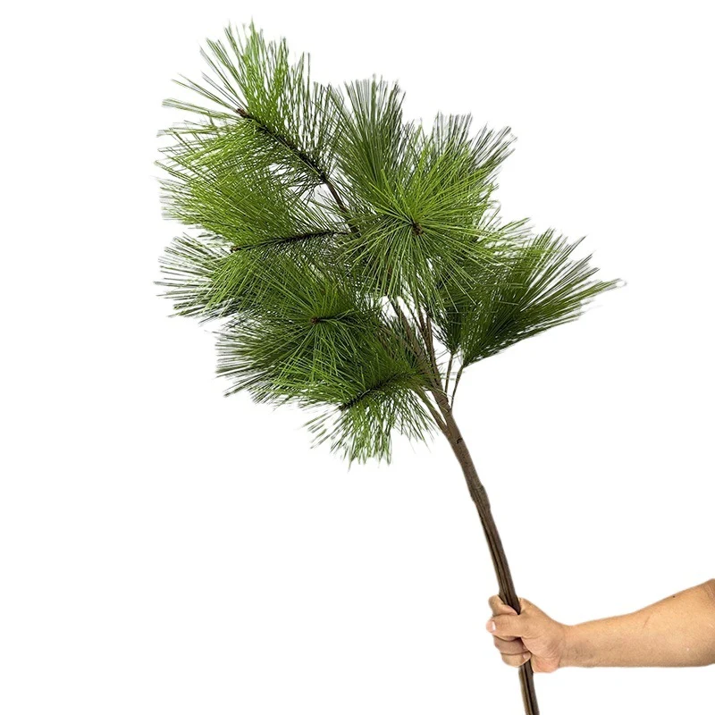 Künstlicher Kiefernbzweig, 95 cm, realistisch, für Hochzeiten, Dekoration, Einzelhandel, langlebig, pflegeleicht, hochwertig