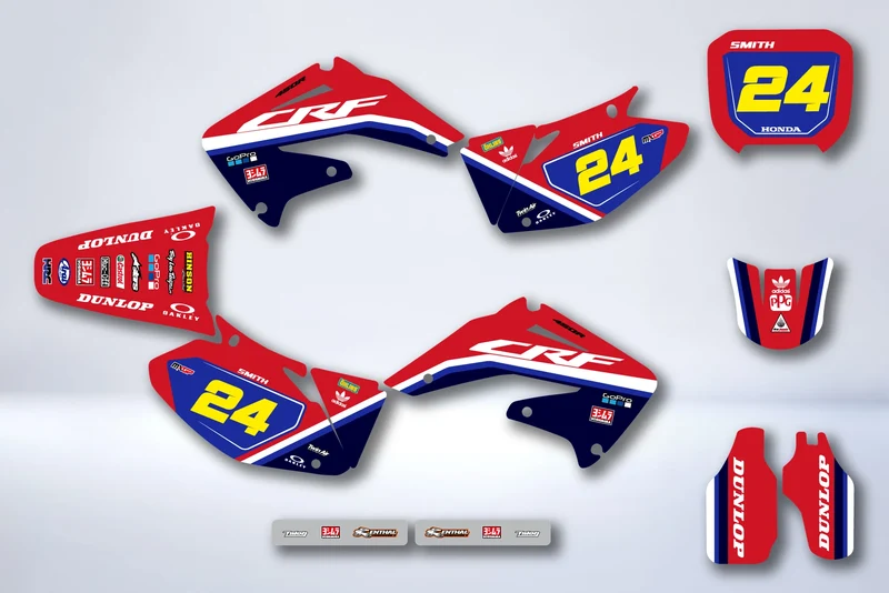 Kit Déco HONDA CRF 450 2002-2004 - TORMOS