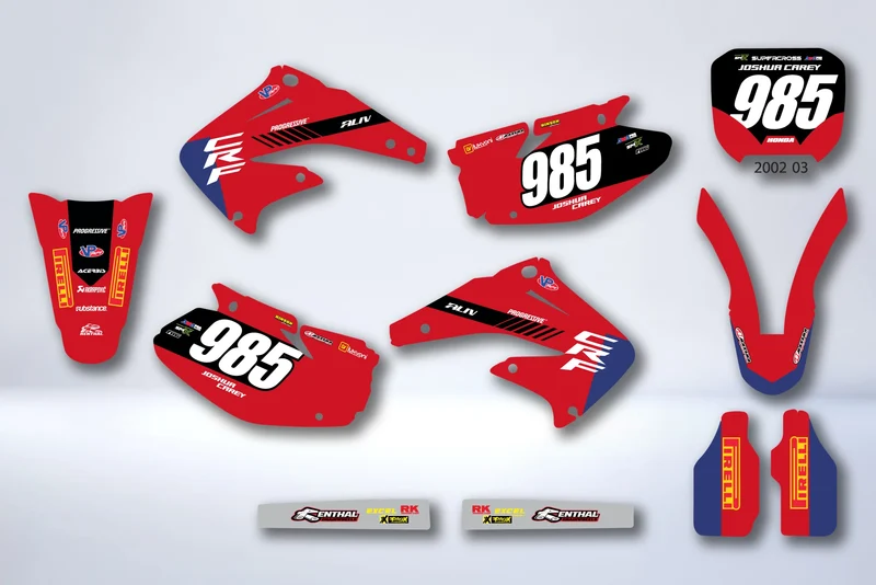 Kit Déco HONDA CRF 450 2002-2004 - RAVQUOR