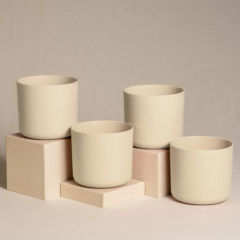 Kunststoff Topfset 'Lumi' (4× 14)