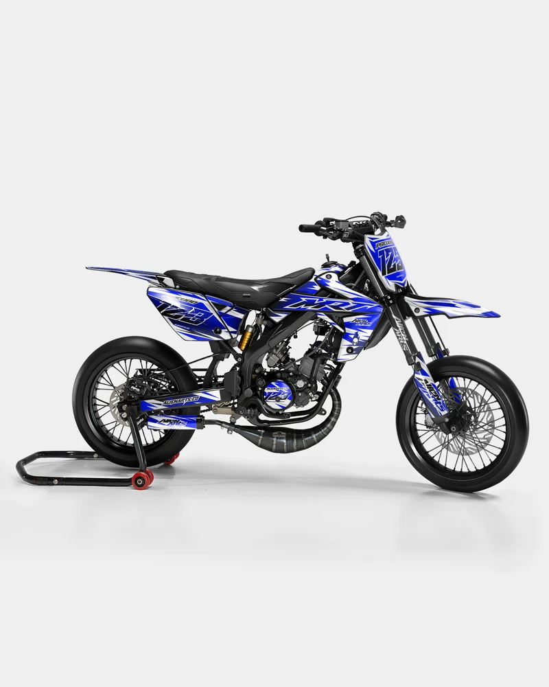ONYX - Kit deco RIEJU 50cc - Bleu Foncé