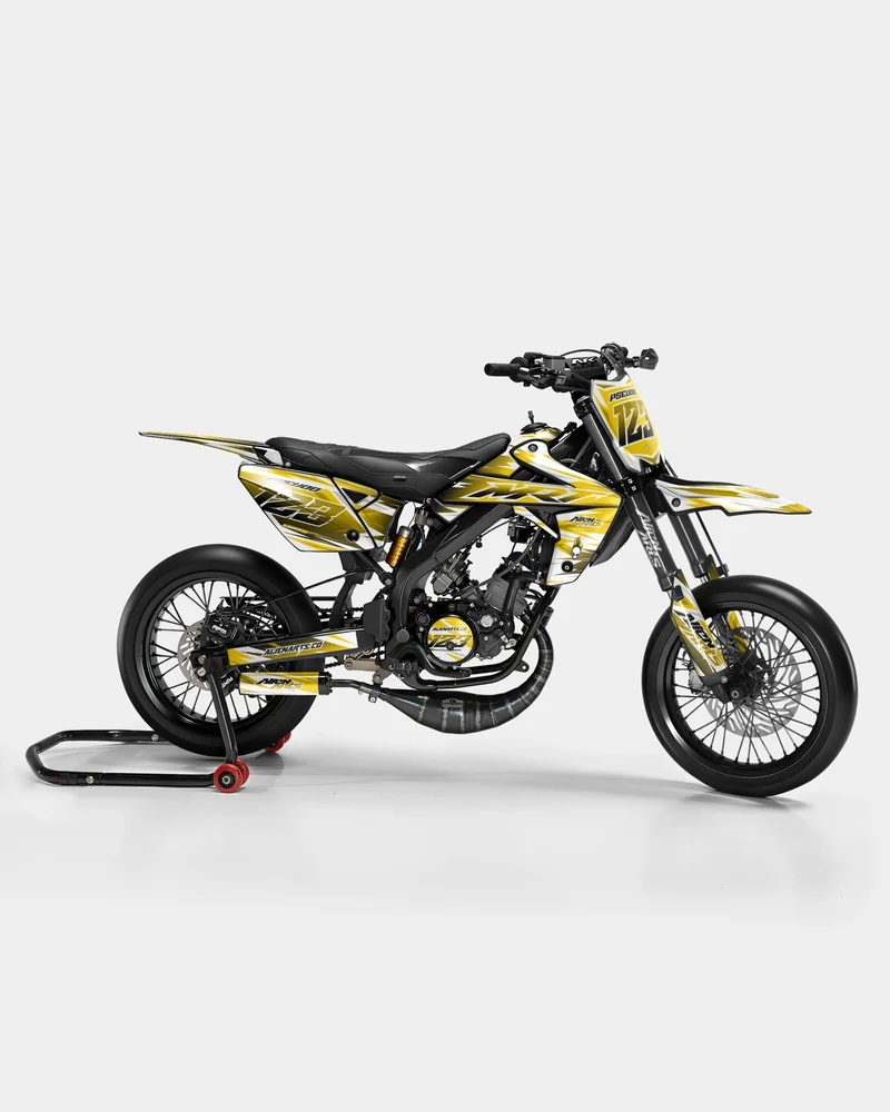 ONYX - Kit deco RIEJU 50cc - Jaune Foncé