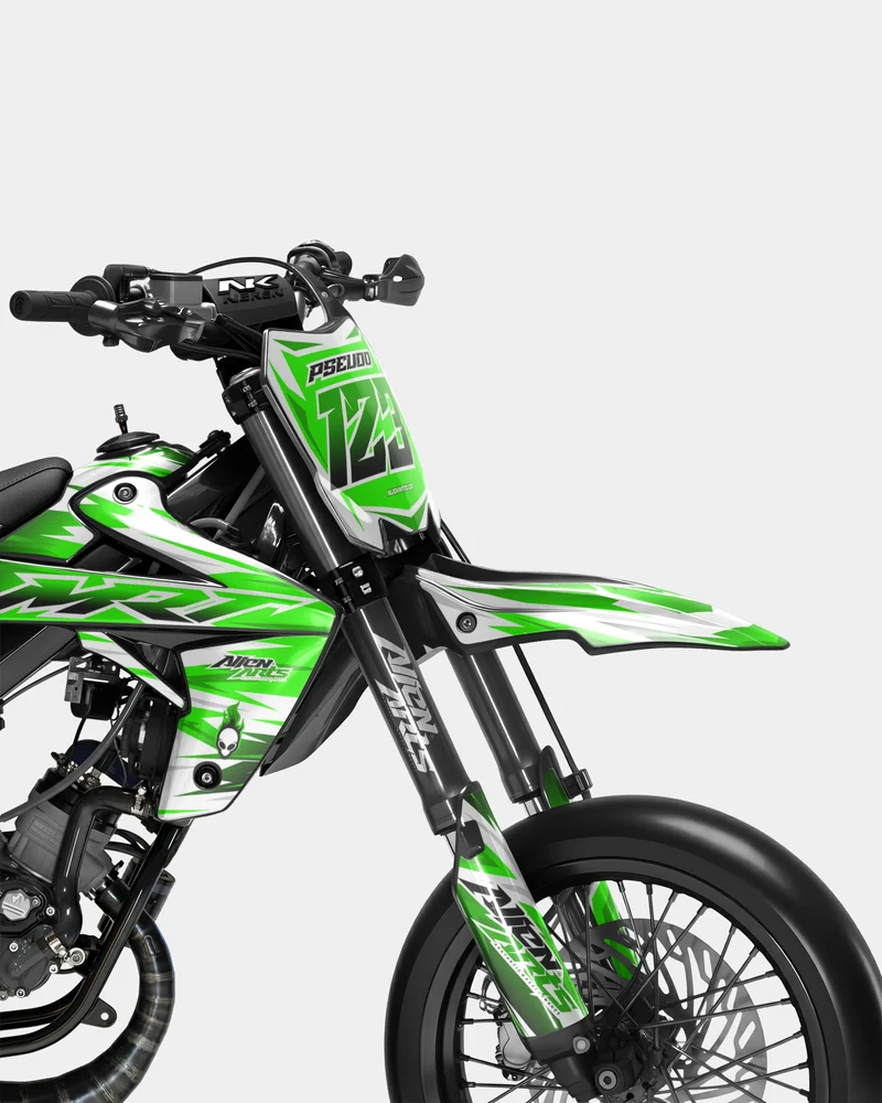 ONYX - Kit deco RIEJU 50cc - Vert