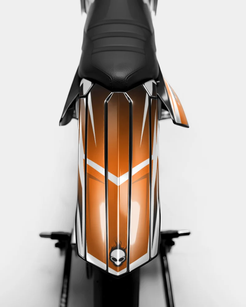 ONYX - Kit deco RIEJU 50cc - Orange