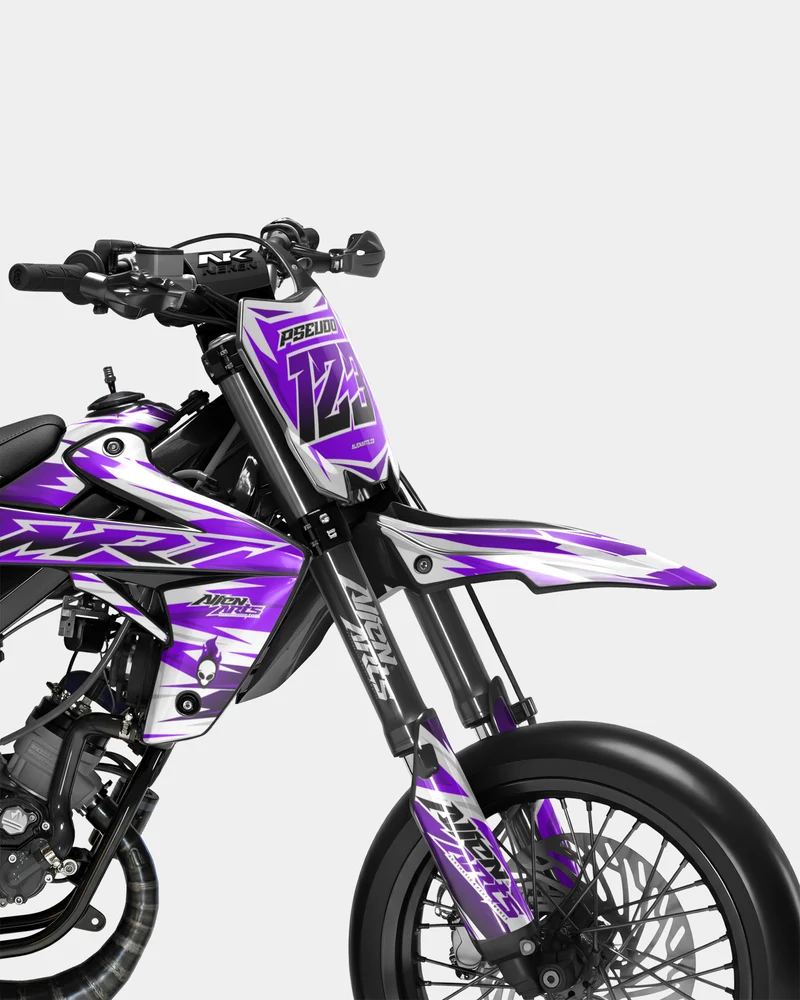 ONYX - Kit deco RIEJU 50cc - Violet