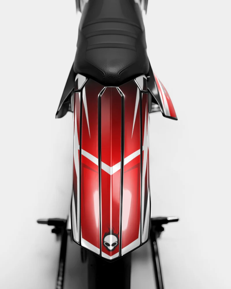 ONYX - Kit deco RIEJU 50cc - Rouge
