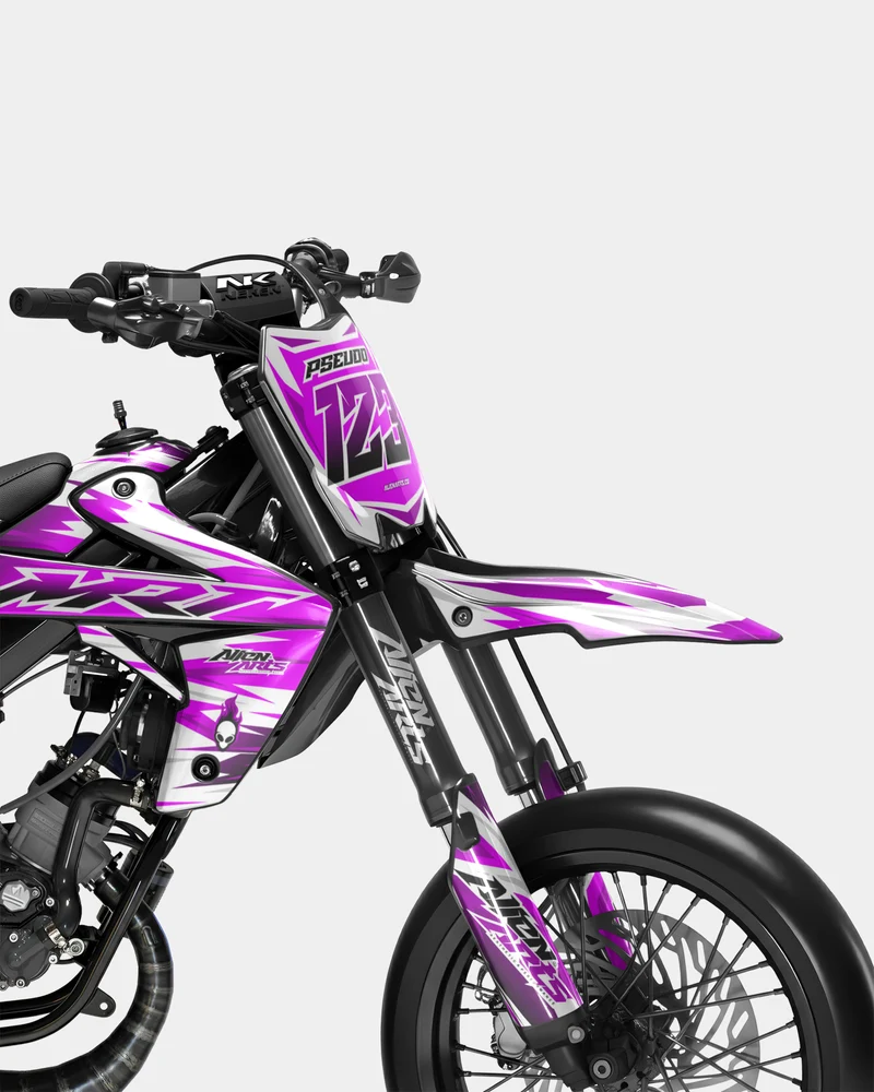 ONYX - Kit deco RIEJU 50cc - Rose