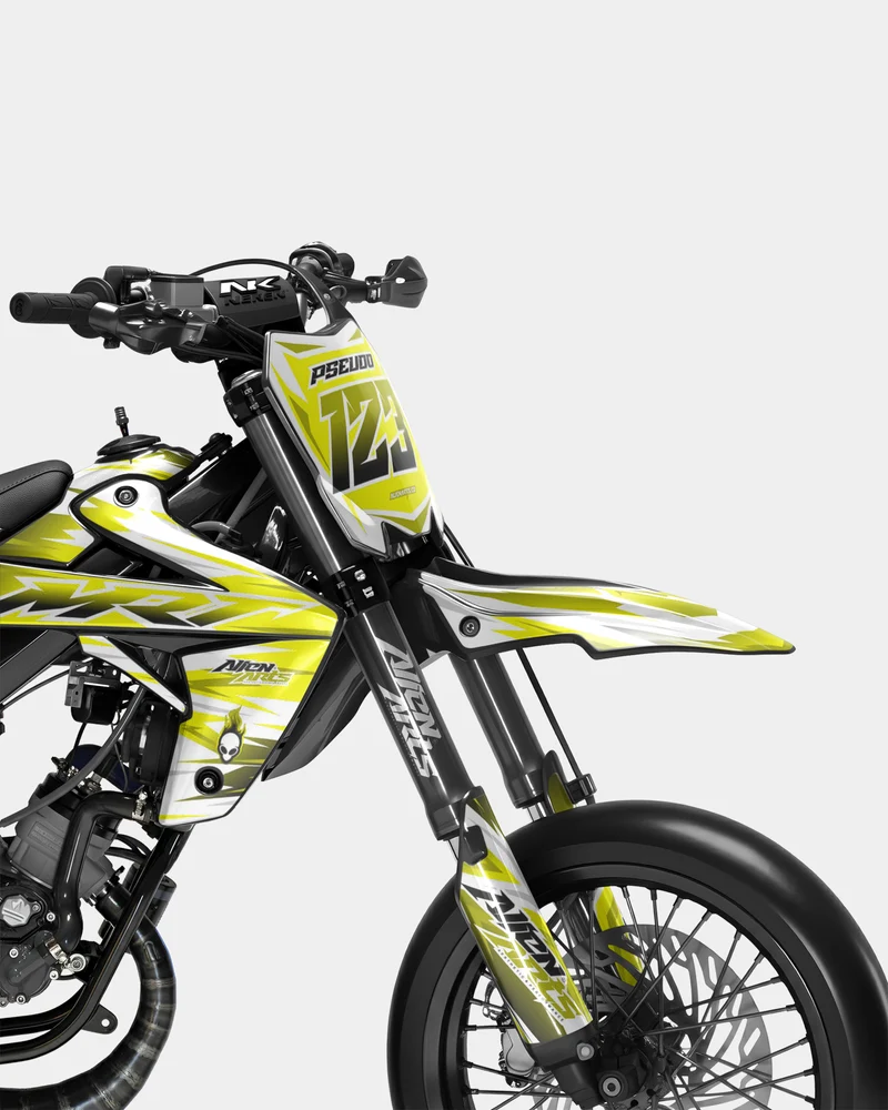 ONYX - Kit deco RIEJU 50cc - Jaune