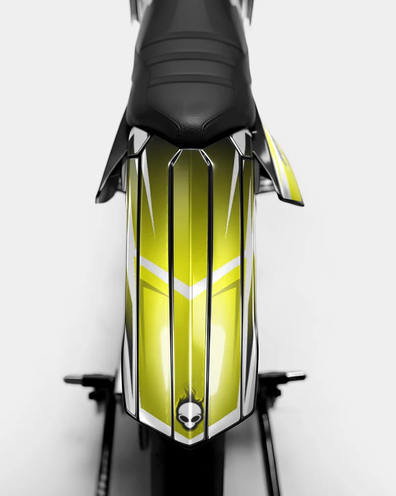 ONYX - Kit deco RIEJU 50cc - Jaune