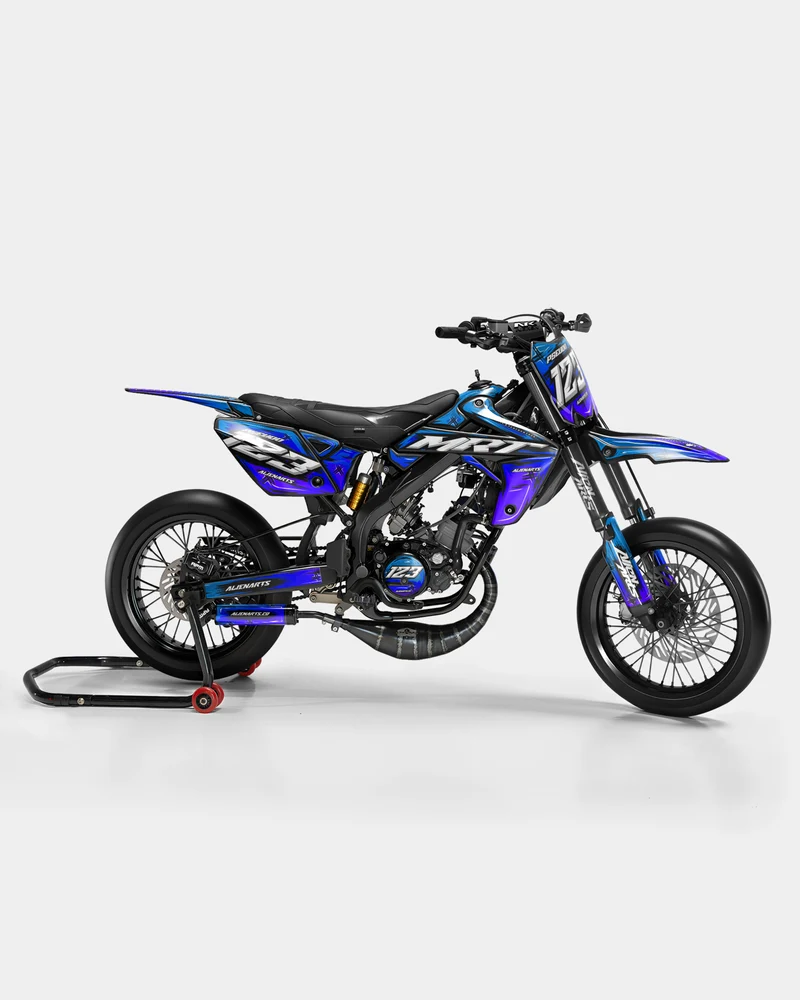 PAVO - Kit deco RIEJU 50cc - Bleu