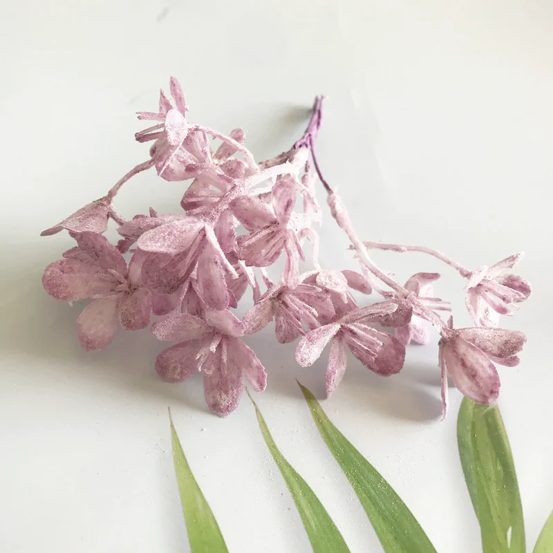 Künstliche Blumen DIY Set, 16,5 cm, realistische grüne Blätter, 8 Farben, für Hochzeiten, Veranstaltungen, Dekoration, Geschenke