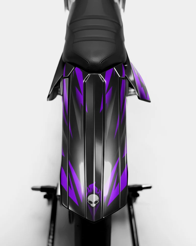 VITRA - Kit deco RIEJU 50cc - Violet