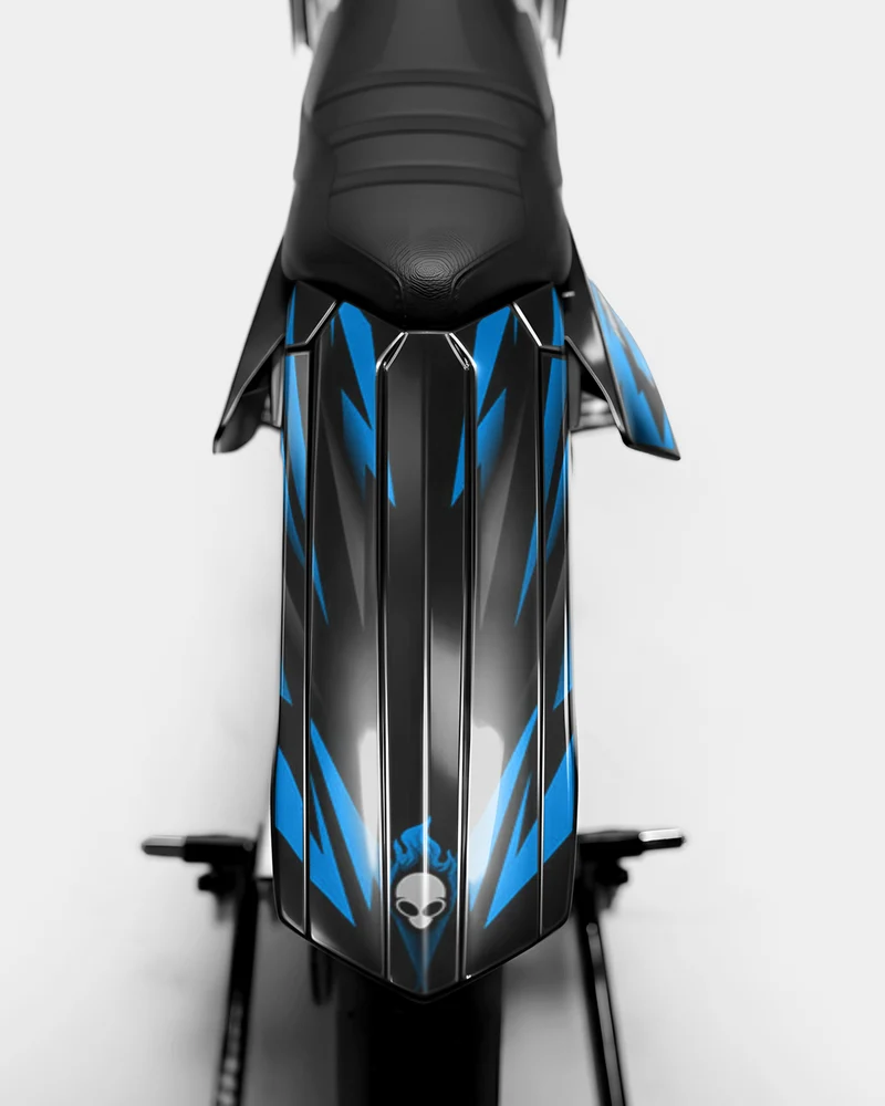 VITRA - Kit deco RIEJU 50cc - Bleu