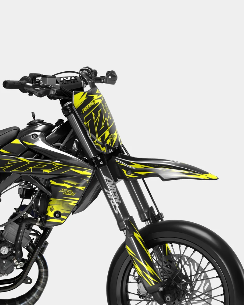 VIREO - Kit deco RIEJU 50cc - Jaune