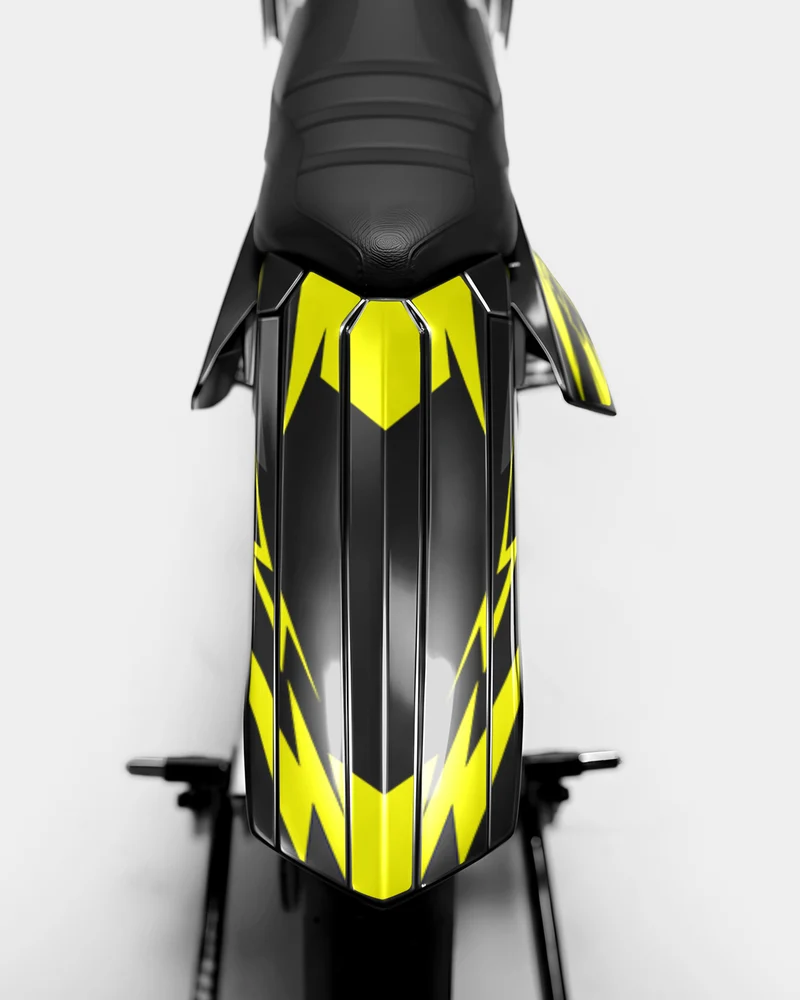VIREO - Kit deco RIEJU 50cc - Jaune