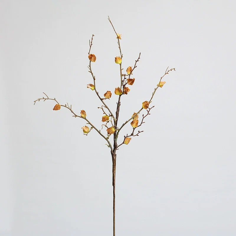 Winterliche, frostige Kunstblumen Zweig-Dekoration 75cm, realistisch, in 5 Farben, ideal für Hochzeiten, Cafés, Einzelhandel, langlebig und pflegeleicht