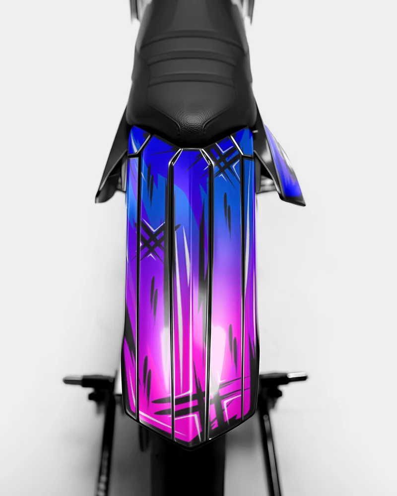 PAVO - Kit deco RIEJU 50cc - Bleu Rose