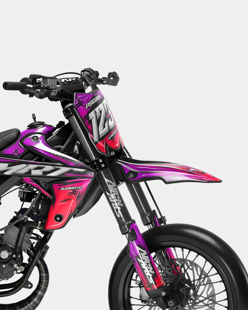 PAVO - Kit deco RIEJU 50cc - Rose