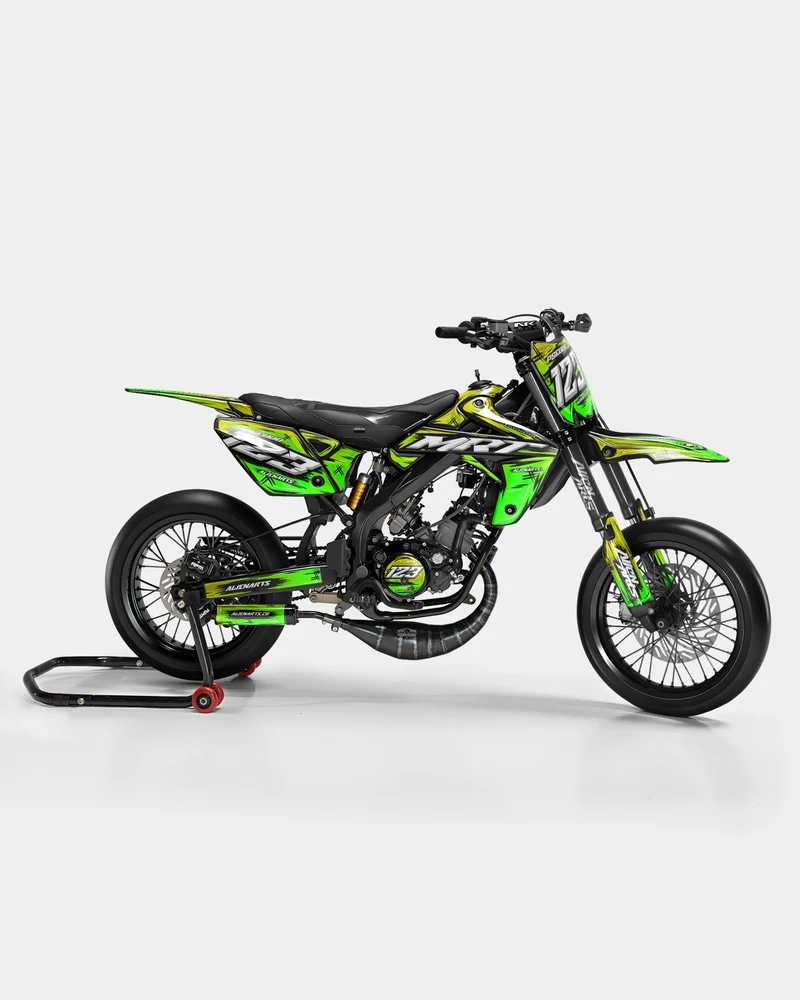 PAVO - Kit deco RIEJU 50cc - Jaune Vert