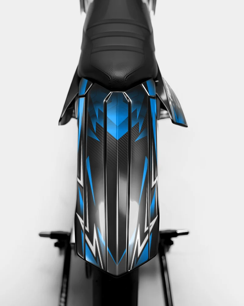 PIQUE - Kit deco RIEJU 50cc - Bleu