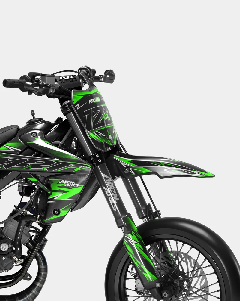 PIQUE - Kit deco RIEJU 50cc - Vert