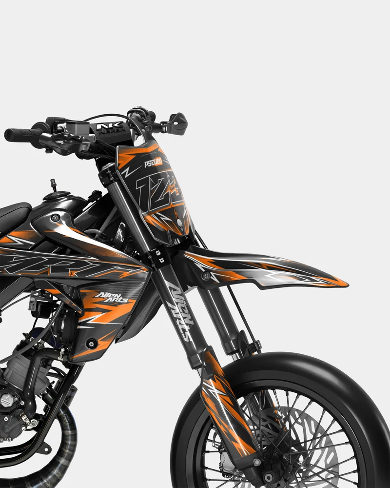 PIQUE - Kit deco RIEJU 50cc - Orange
