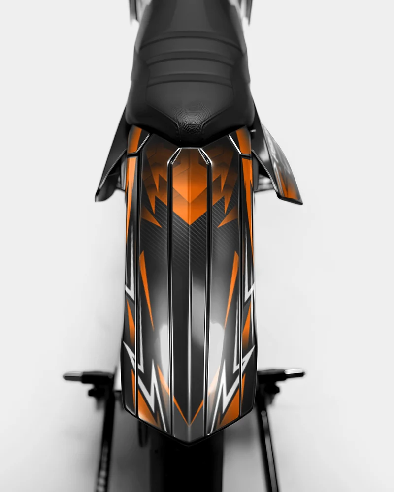PIQUE - Kit deco RIEJU 50cc - Orange