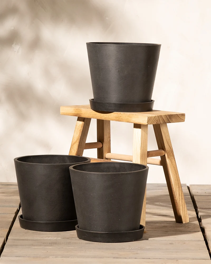 Pflanzkübel-Set Amsterdam (3x 20)