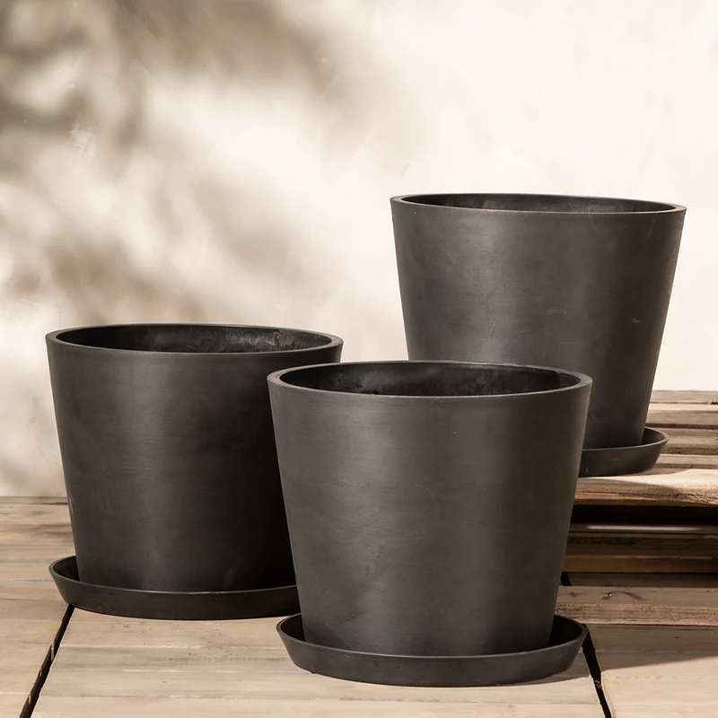 Pflanzkübel-Set Amsterdam (3x 30)