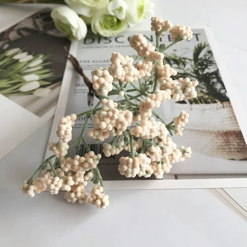 Künstlicher Strauß mit echten Touch-Effekt, 16 cm, in 8 Farben – ideal für Hochzeiten, Event-Dekoration, Geschenkkörbe, Floristen, Einzelhandel