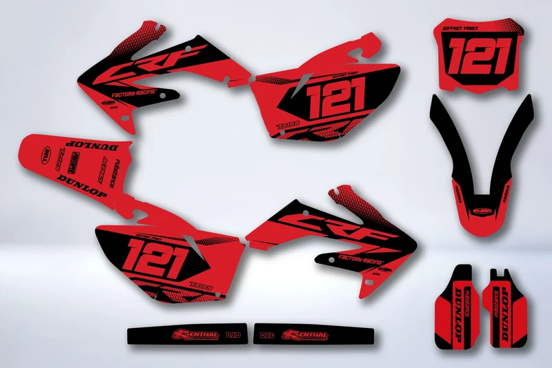 Kit Déco HONDA CRF 250 2004-2009 - QUAMOS