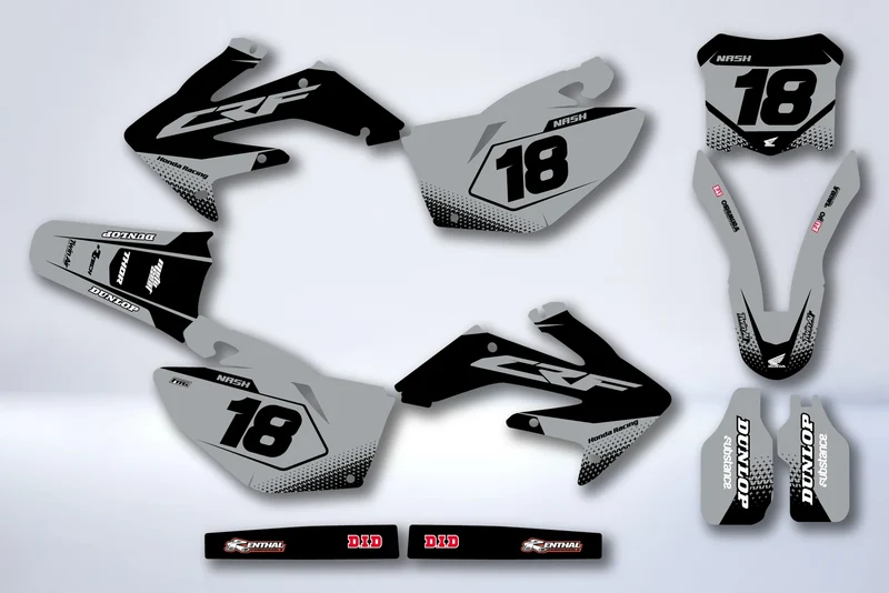 Kit Déco HONDA CRF 250 2004-2009 - ZULSAR
