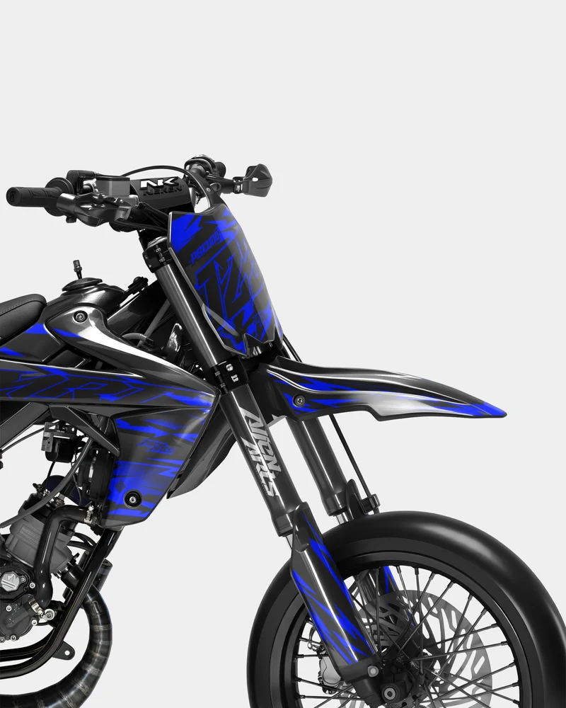 VIREO - Kit deco RIEJU 50cc - Bleu Foncé