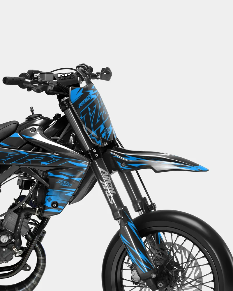 VIREO - Kit deco RIEJU 50cc - Bleu