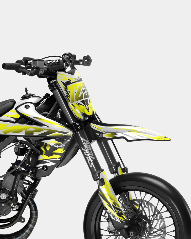 VESTA - Kit deco RIEJU 50cc - Jaune