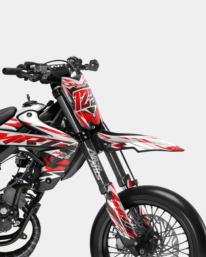 VESTA - Kit deco RIEJU 50cc - Rouge