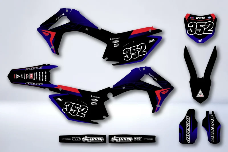Kit Déco HONDA CRF 250-450 2013-2016 - TRAKIS