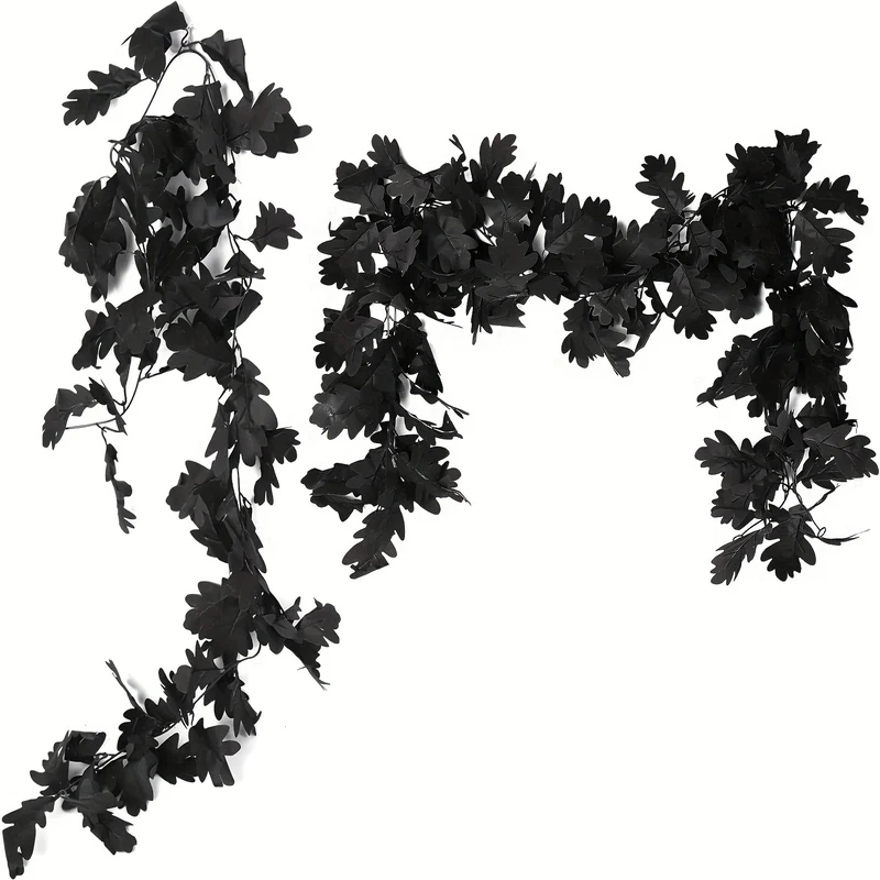 Künstliche Chrysanthemen-Girlande, 245 cm lange Blätterranke, Täuschend echt für Herbstdeko, Hochzeit, Gastronomie & Eventfloristik