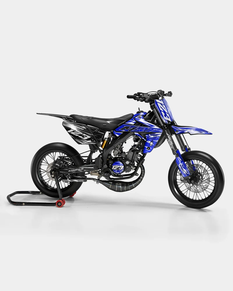 PLUME - Kit deco RIEJU 50cc - Bleu Foncé