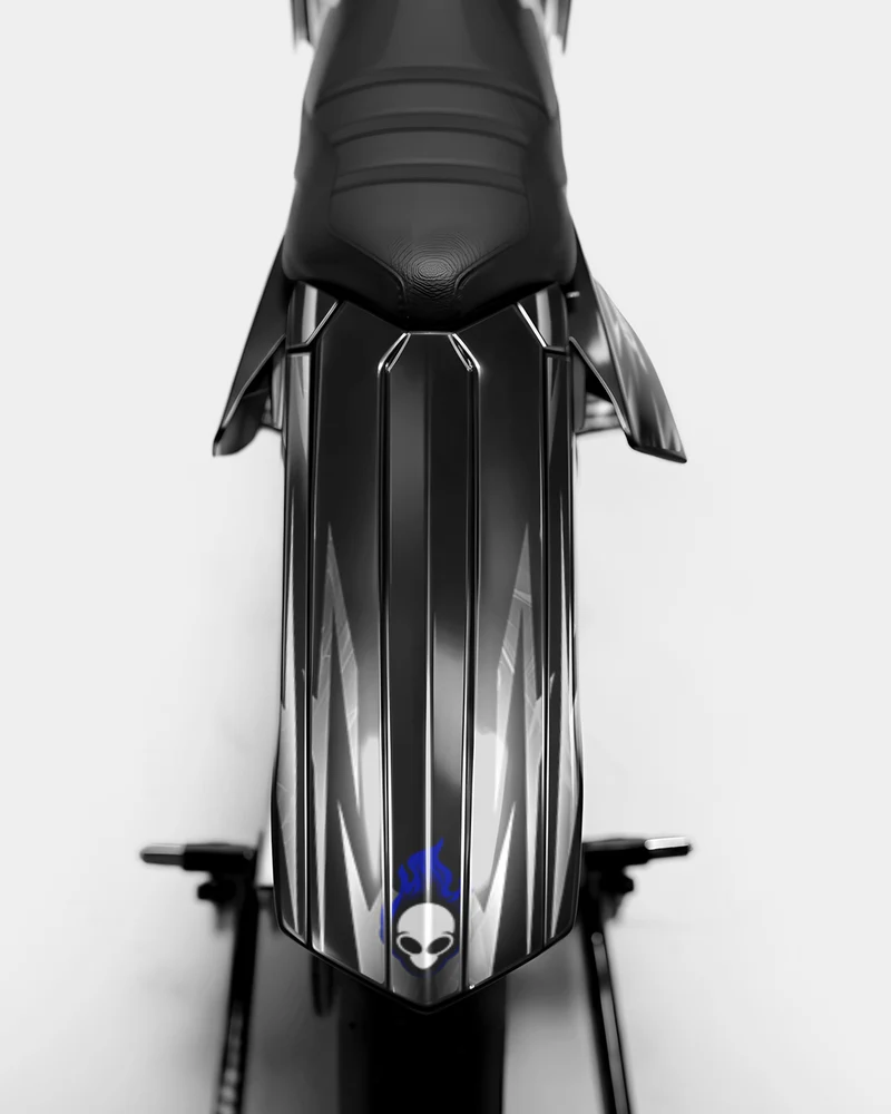 PLUME - Kit deco RIEJU 50cc - Bleu Foncé