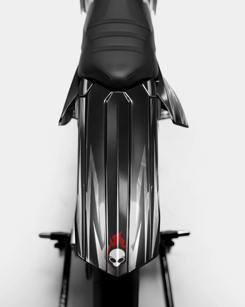 PLUME - Kit deco RIEJU 50cc - Rouge