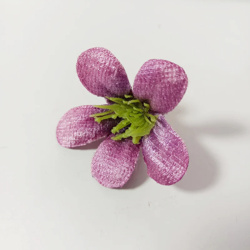 Wildblumen Blütenköpfe 10er Set, 4cm, Täuschend Echte Kunstblumen für Floristik & DIY, Hochzeit, Gestecke, Tischdeko, Mengenrabatt