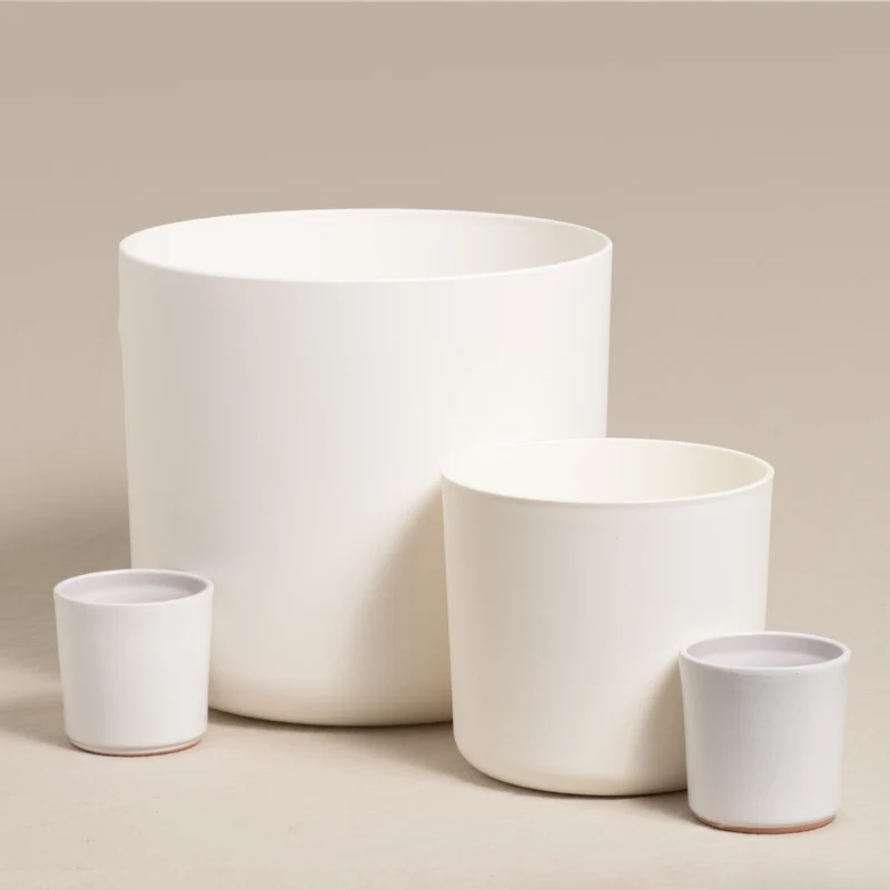 Kunststoff Topfset 'Lumi' (22, 14, 2× 7)