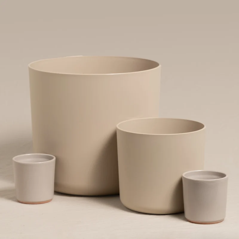 Kunststoff Topfset 'Lumi' (22, 14, 2× 7)