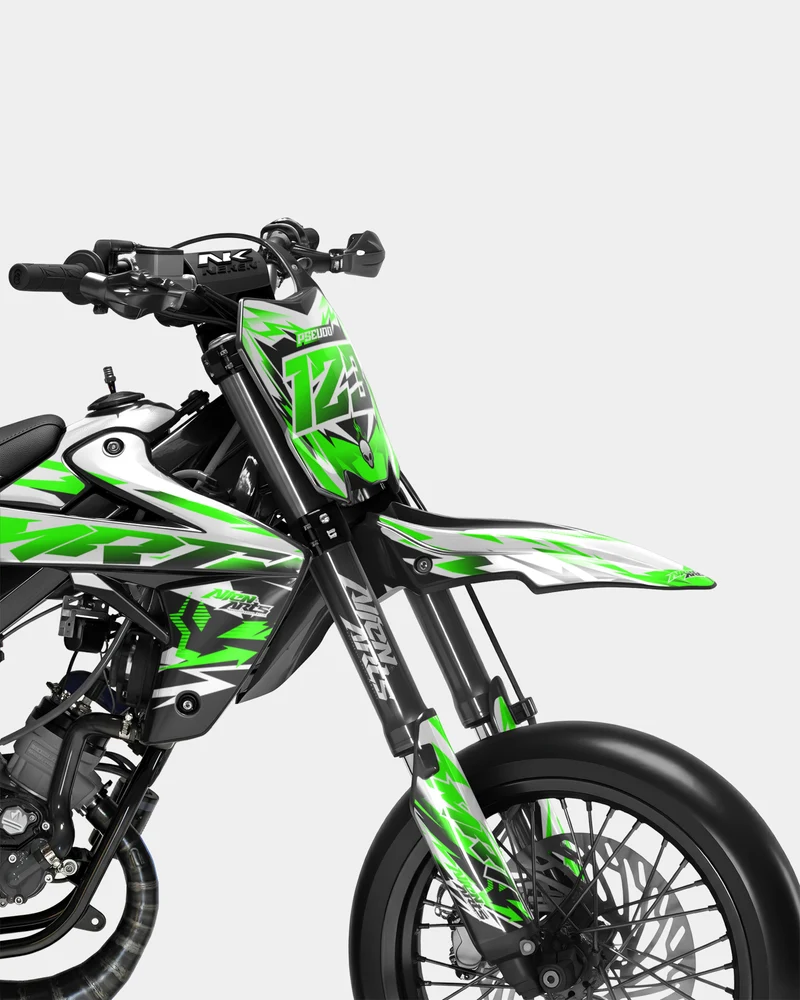 VESTA - Kit deco RIEJU 50cc - Vert