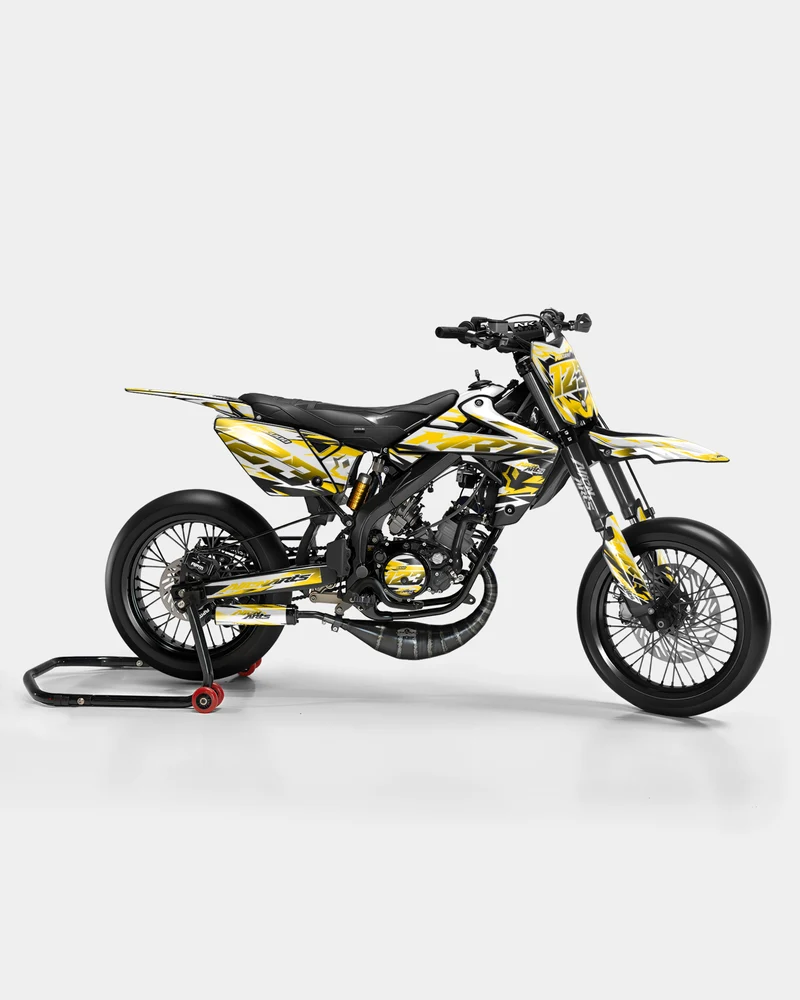 VESTA - Kit deco RIEJU 50cc - Jaune Foncé