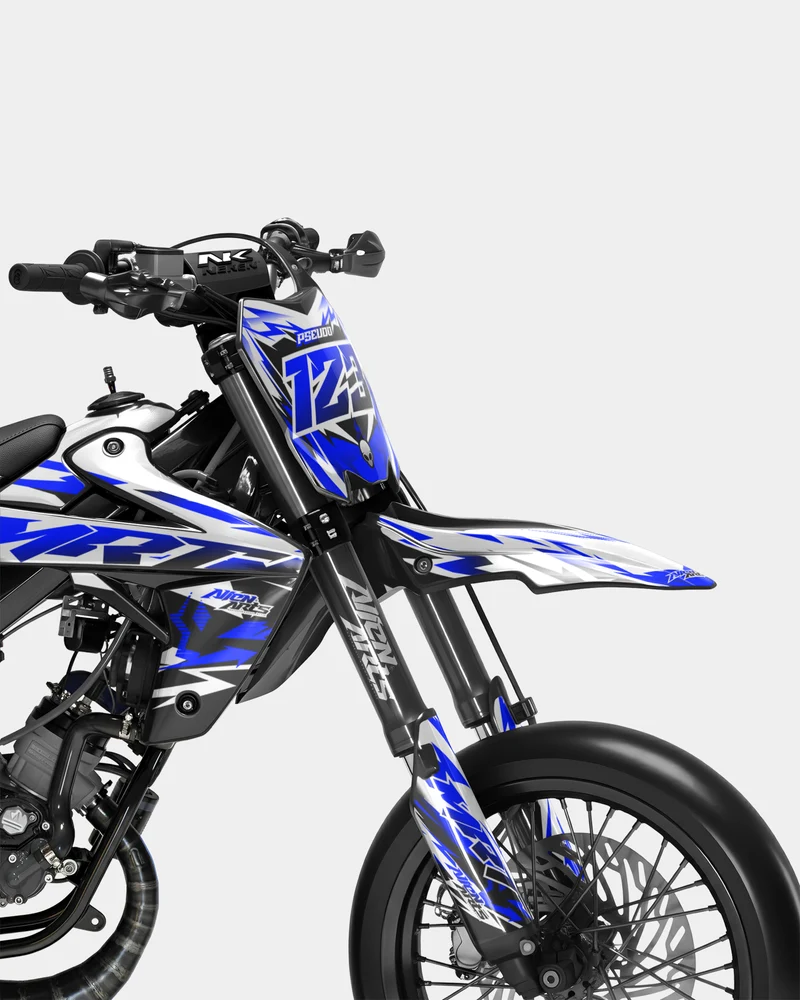 VESTA - Kit deco RIEJU 50cc - Bleu Foncé