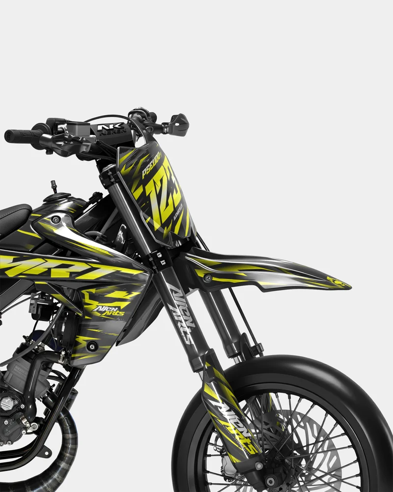 VAGUE - Kit deco RIEJU 50cc - Jaune