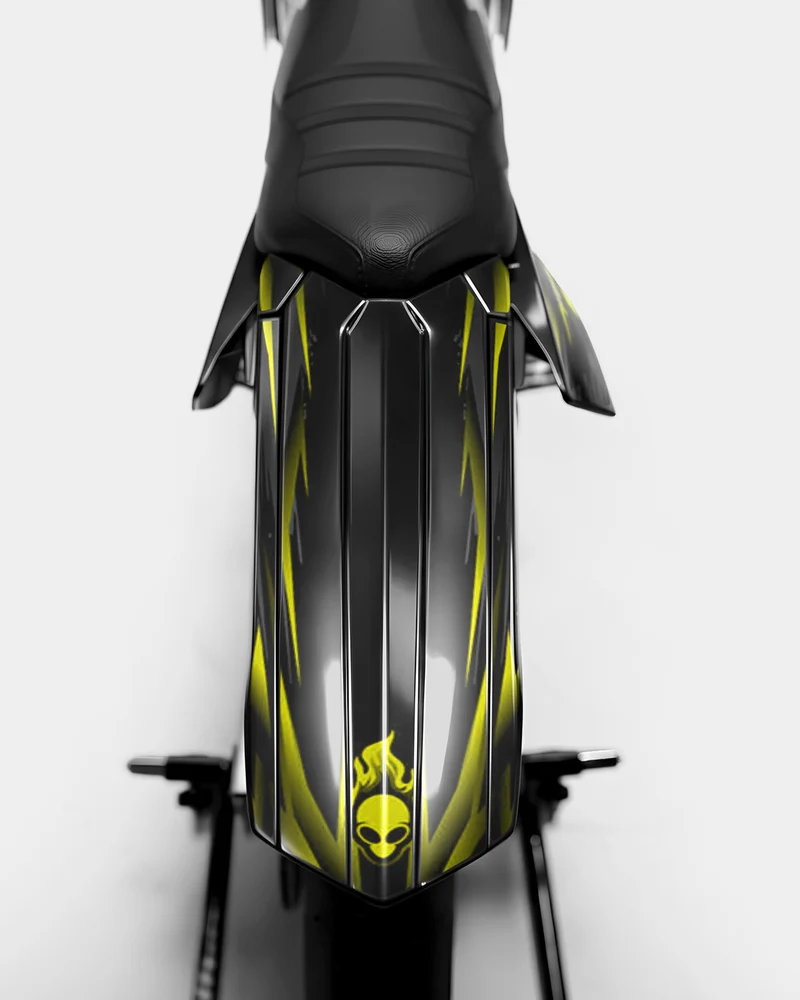 VAGUE - Kit deco RIEJU 50cc - Jaune