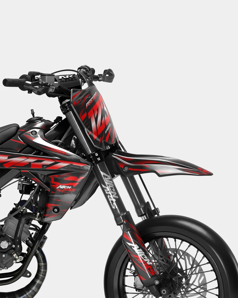 VAGUE - Kit deco RIEJU 50cc - Rouge